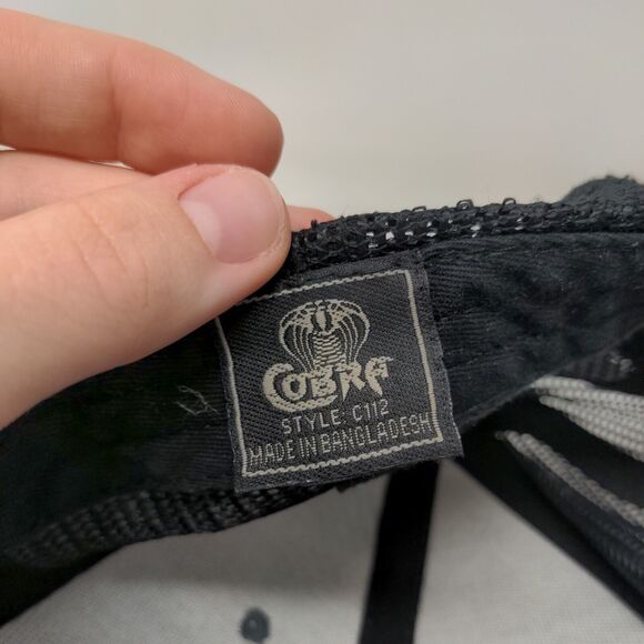 Sims Snapback Mesh Back Trucker Hat Gray One Size Embroidered Patch Colorblock - Picture 7 of 7